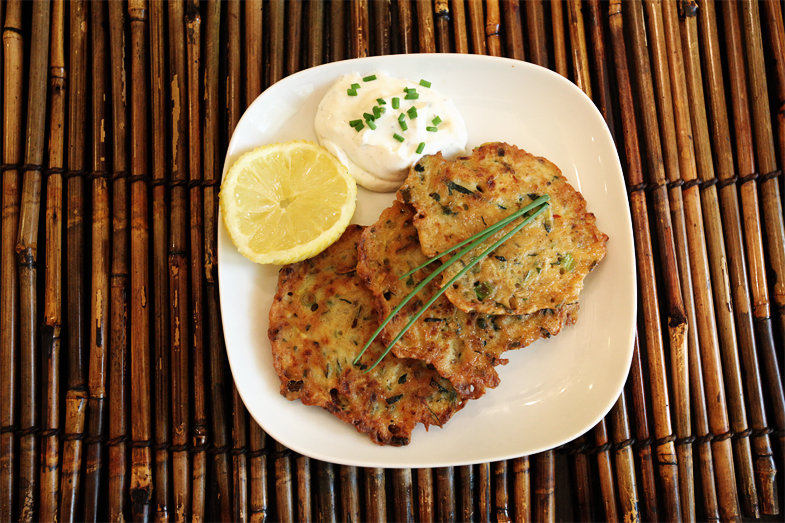 These kid-approved Zucchini Fritters are perfect for those times when you have way too much Zucchini on your hands!