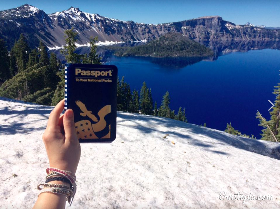 Crater Lake National parks passport