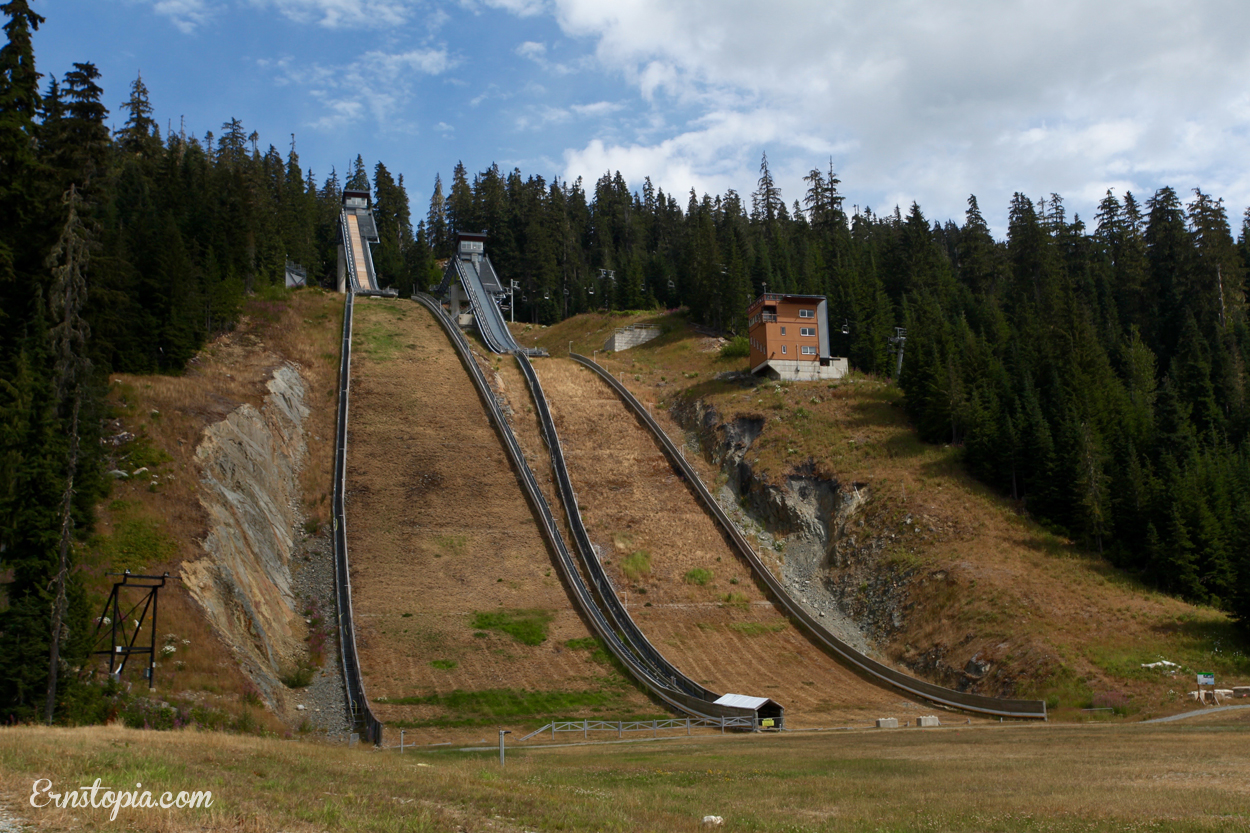 Biathalon Shooting Range at the Olympic Park in Whistler