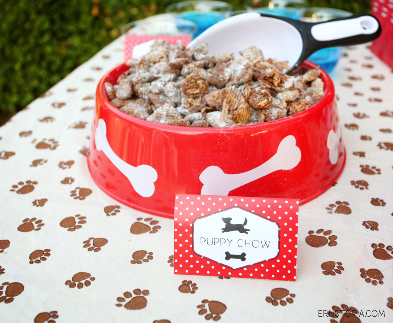 dog themed party snacks