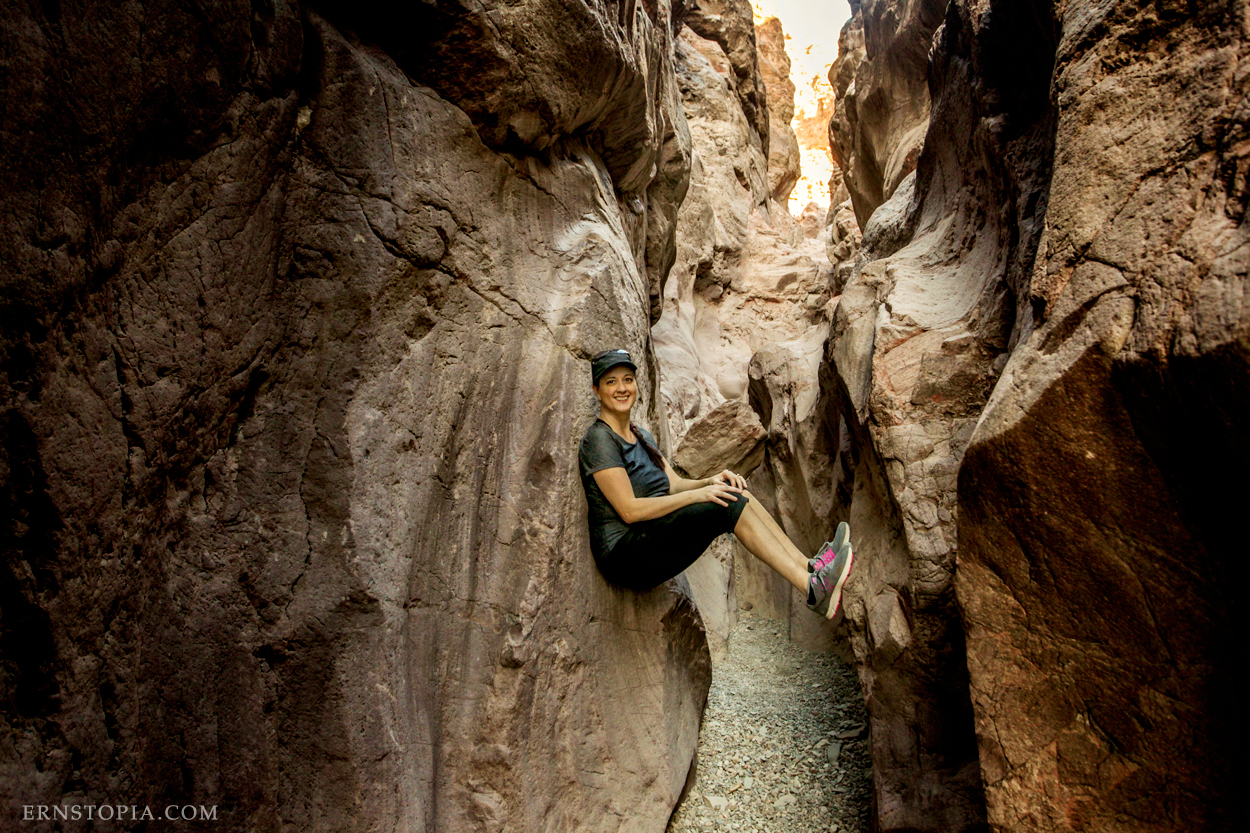 Crack in the Mountain Slot Canyon Hike