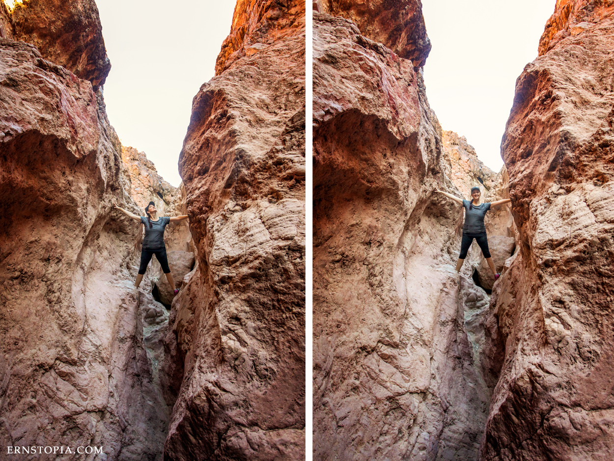 Crack in the Mountain Slot Canyon Hike