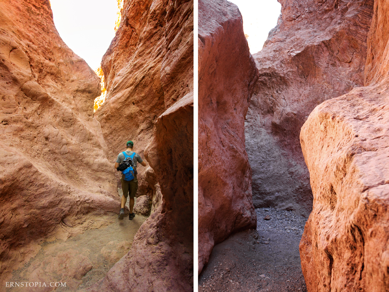 Crack in the Mountain Slot Canyon Hike