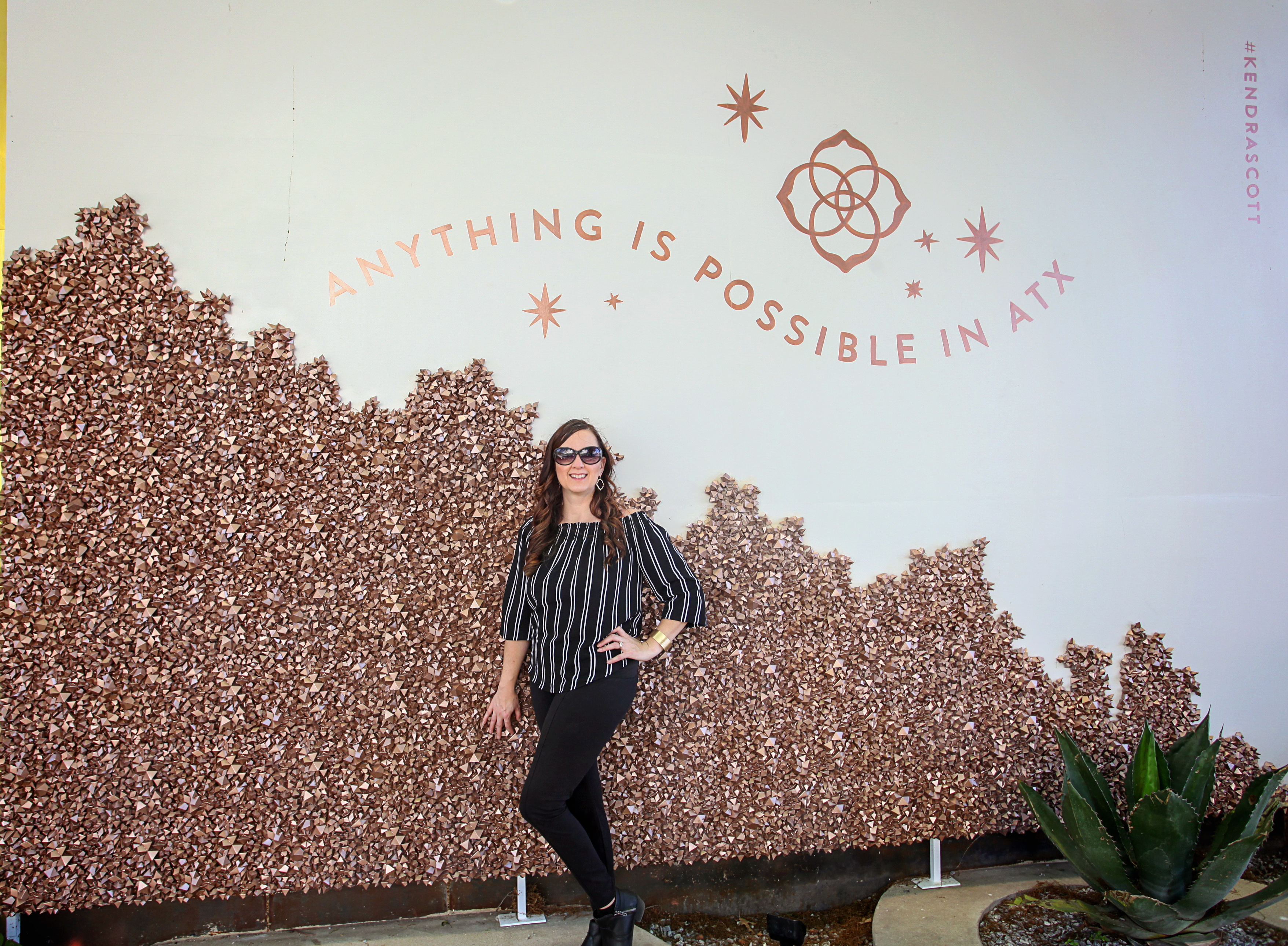 Kendra Scott "Anything is possible in ATX"Instagram Wall 