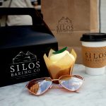 Visit with us at Silos Baking Co in Waco Texas. We tried the Lemon Lavender Cupcakes, the Prize Pig biscuit and the coffee!!