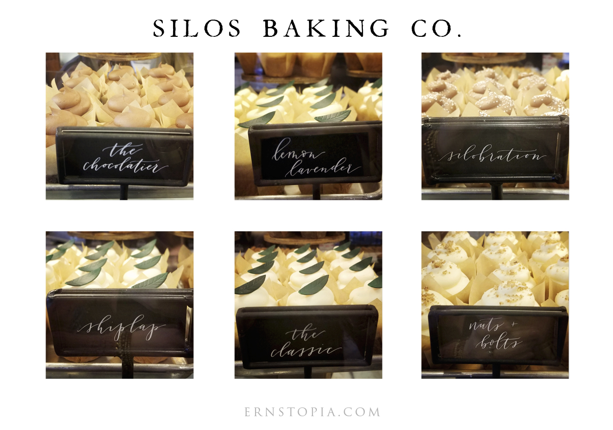 SILOS baking Co cupcakes