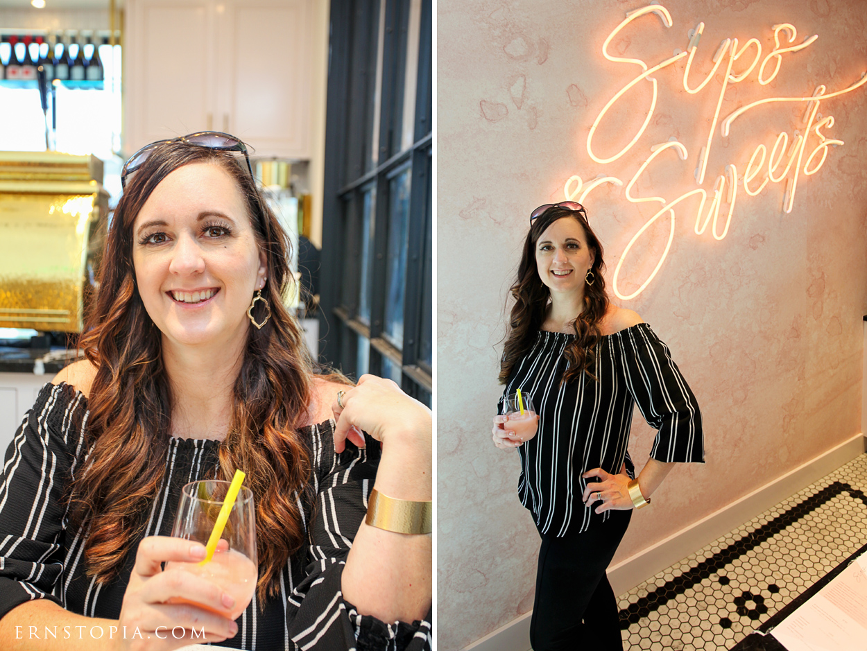 Sips and Sweets at Kendra Scott flagship store in Austin.