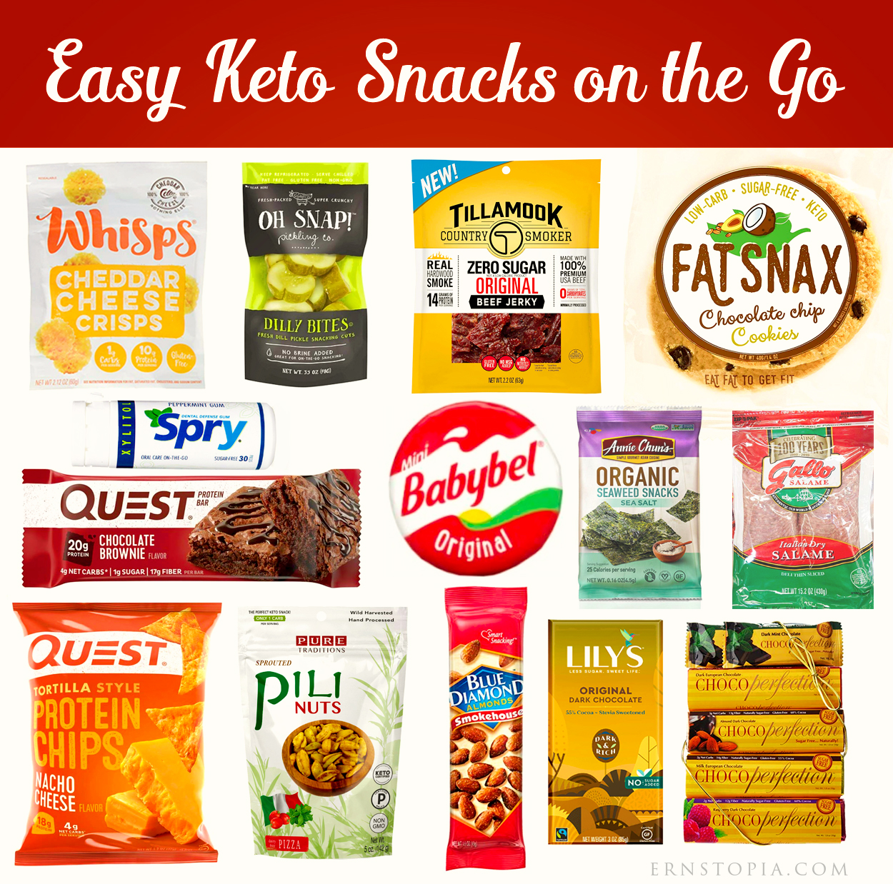 Convenient Keto Snacks when you're on the Go