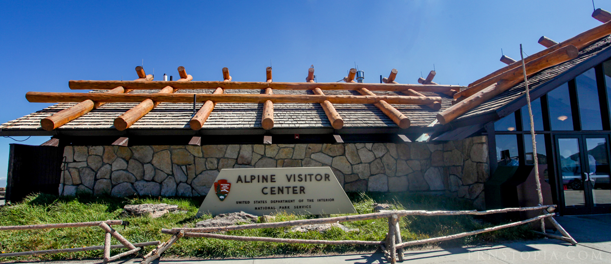 Alpine visitor center at Rocky Mountain National Park