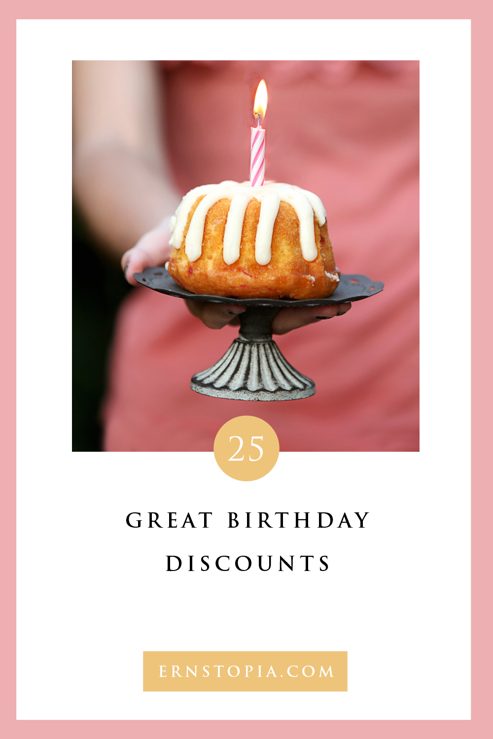 25 Great Birthday freebies and discounts