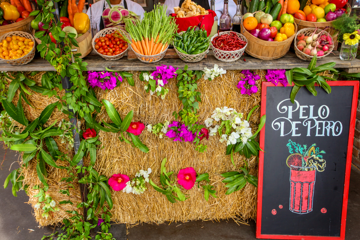 Flora Farms Bloody Mary Bar