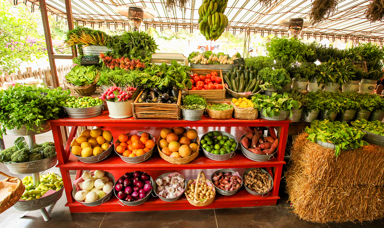 Fresh garden market produce!