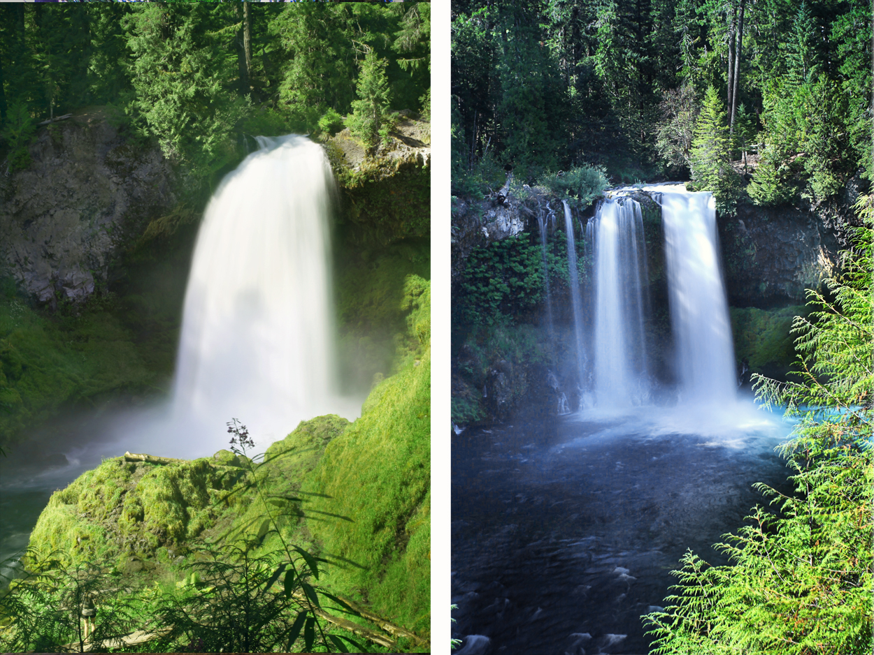 Sahalie and Koosah Falls Trail guide