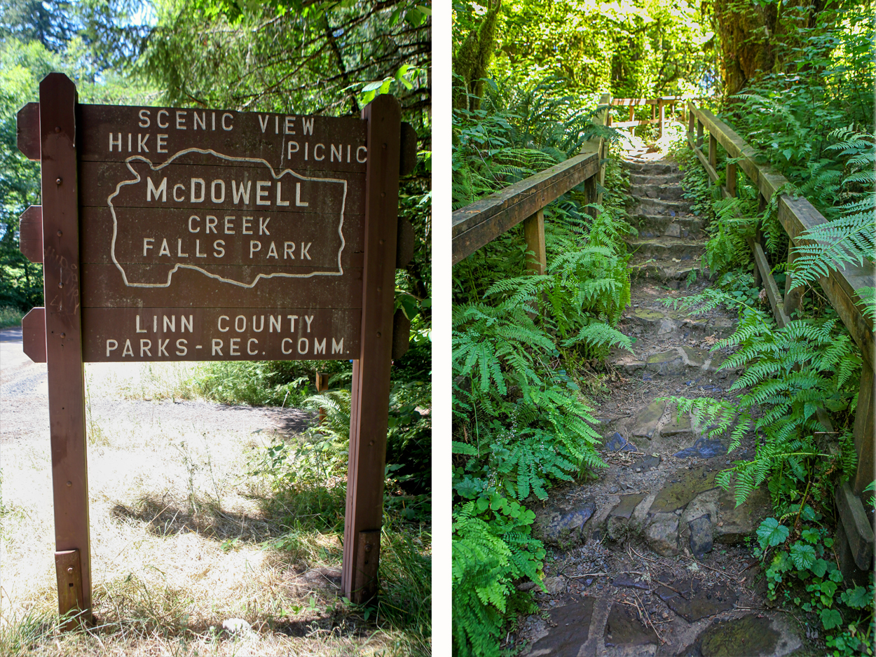 Mc Dowell Creek Falls Trail