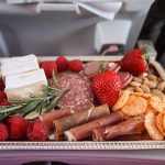 My charcuterie platter on board Alaska Airlines