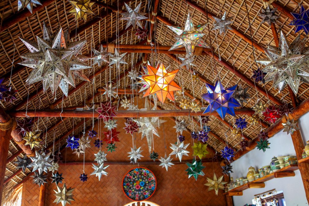 The entrance to La Coyota In Cabo