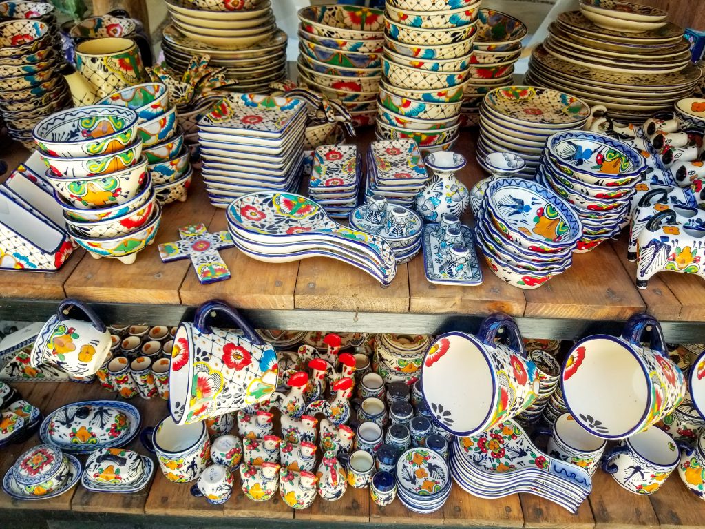 Beautifully hand-painted Mexican talavera pottery! 