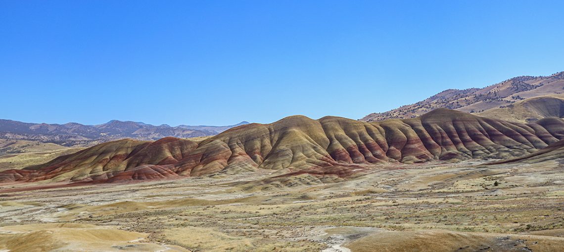 The Painted Hills part of the John Day Fossil Bed National Monument in Oregon.