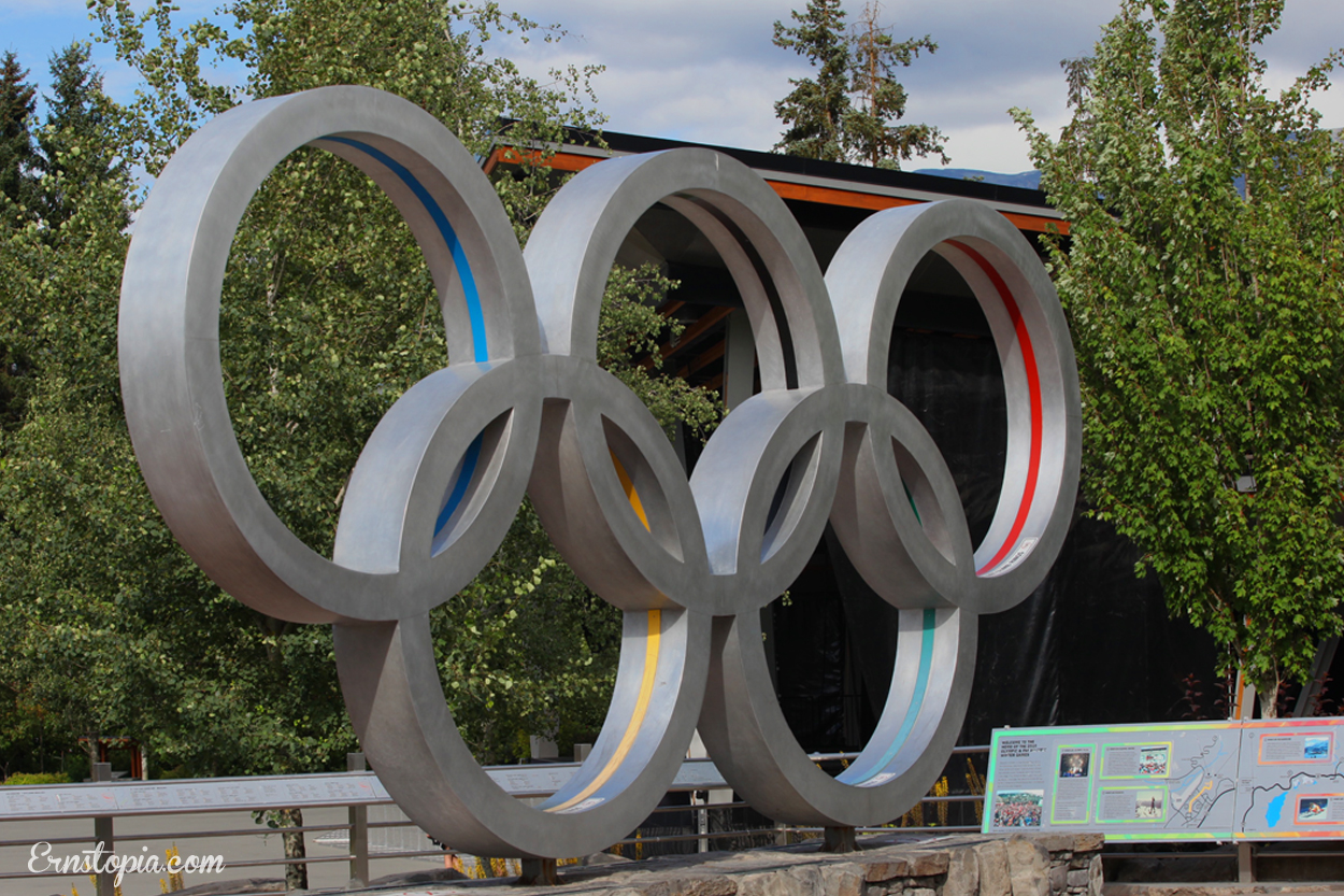 The Olympic Village in Whistler Canada