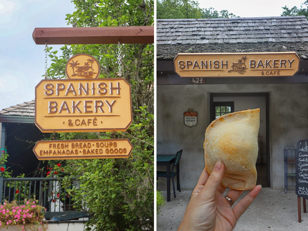 Quick bites in St Augustine at the Spanish Bakery!
