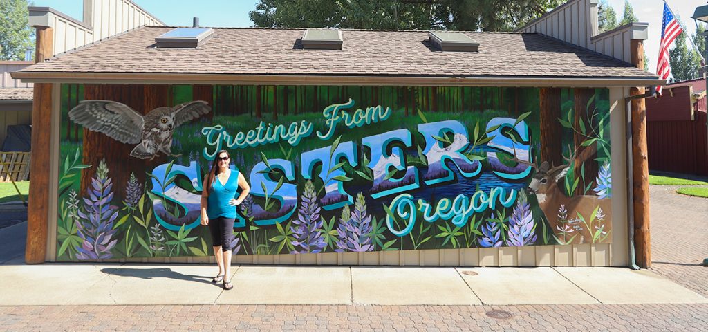 Central Oregon Mural Trail in Sisters